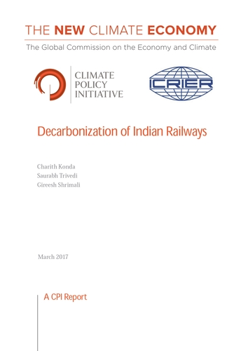 Decarbonization of Indian Railways