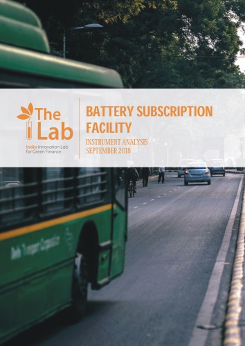 Battery Subscription Facility
